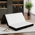 GEMBED Tri-Fold Memory Foam Mattress - 4 Inch Portable Folding Mattress with Handle & Washable Cover, Floor Bed with Non-Slip Base, Space-Saving for Room, Travel, Guest Bed, RV, 75"x25"x4"